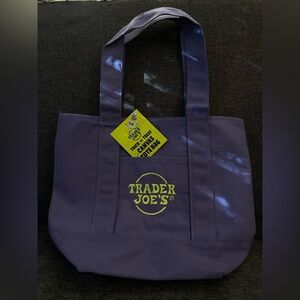 Trader Joe's Canvas Tote Bag in Purple